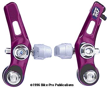 DiaCompe 987 p Cantilever Brakes Purple
