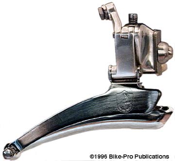 Adjusting campagnolo front derailleur clearance