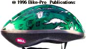 Bell Rad Rider Pro side green