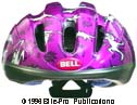 Bell Rad Rider front purple