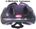 Bell Triumph Pro front purple