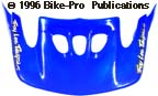 Troy Lee Mtn Peak visor Blue