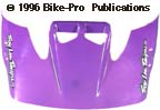 Troy Lee Mountain Peak visor purple